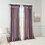 Twist Tab Lined Window Curtain Panel(Only 1 pc Panel) B03598106