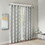 Fretwork Burnout Sheer Curtain Panel(Only 1 pc Panel) B03598128