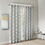 Fretwork Burnout Sheer Curtain Panel(Only 1 pc Panel) B03598130
