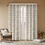 Metallic Geo Embroidered Curtain Panel(Only 1 pc Panel) B03598136