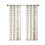 Metallic Geo Embroidered Curtain Panel(Only 1 pc Panel) B03598137