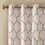 Metallic Geo Embroidered Curtain Panel(Only 1 pc Panel) B03598137