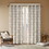 Metallic Geo Embroidered Curtain Panel(Only 1 pc Panel) B03598137