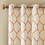 Metallic Geo Embroidered Curtain Panel(Only 1 pc Panel) B03598138