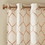 Metallic Geo Embroidered Curtain Panel(Only 1 pc Panel) B03598138