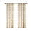 Metallic Geo Embroidered Curtain Panel(Only 1 pc Panel) B03598139