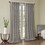 Solid Crushed Curtain Panel Pair(2 pcs Window Panels) B03598147