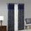 Jacquard Curtain Panel Pair(2 pcs Window Panels) B03598174