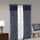 Jacquard Curtain Panel Pair(2 pcs Window Panels) B03598176