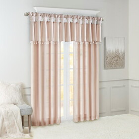 Twist Tab Lined Window Curtain Panel(Only 1 pc Panel) B03598208