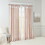 Twist Tab Lined Window Curtain Panel(Only 1 pc Panel) B03598210
