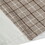 Plaid Faux Leather Tab Top Curtain Panel with Fleece Lining(Only 1 pc Panel) B03598256