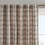 Plaid Rod Pocket and Back Tab Curtain Panel with Fleece Lining(Only 1 pc Panel) B03598258