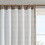 Plaid Rod Pocket and Back Tab Curtain Panel with Fleece Lining(Only 1 pc Panel) B03598258