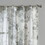 Printed Floral Rod Pocket and Back Tab Voile Sheer Curtain B03598261