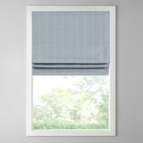 Basketweave Room Darkening Cordless Roman Shade B03598286