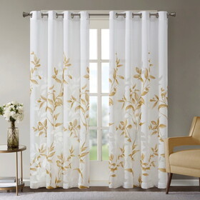 Burnout Printed Curtain Panel(Only 1 pc Panel) B03598300