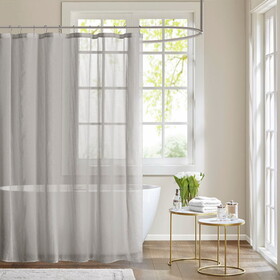 Anna Sheer Shower Curtain B03598604