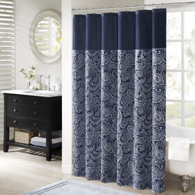 Aubrey Jacquard Shower Curtain B03598641
