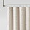 Metro Woven Clipped Solid Shower Curtain B03598651