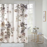 Cassandra Printed Cotton Shower Curtain B03598653