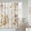 Cassandra Printed Cotton Shower Curtain B03598653