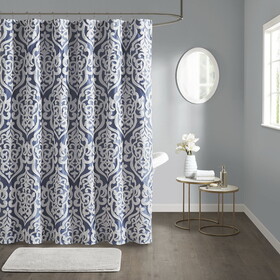 Odette Jacquard Shower Curtain B03598656