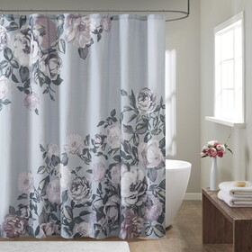 Charisma Cotton Floral Printed Shower Curtain B03598666