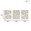 Solana Framed Abstract Coastal Rice Paper 3-piece Shadowbox Wall Decor Set B03598811