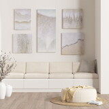 Natural Essence Hand Embellished Abstract 5-piece Gallery Canvas Wall Art Set B03598860