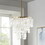 Layered Capiz Chandelier B03599266