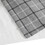 Plaid Rod Pocket and Back Tab Curtain Panel with Fleece Lining(Only 1 pc Panel) B035P148390