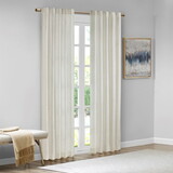 Room Darkening Metallic Printed Poly Velvet Rod Pocket/Back Tab Window Panel Pair(2 Window Panels) B035P199044