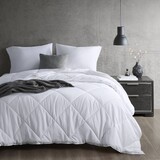 Oversized Down Alternative Comforter White Twin/Twin XL B035P268145