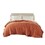 1 PCS Full/Queen Lightweight Down Alternative Blanket with Satin Trim Orange B035P319518