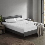 1 PCS Twin Heated Mattress Pad White