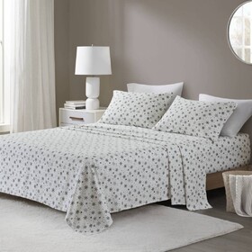 4 PCS Full Sheet Set Black Snowflakes B035P319674