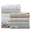 4 PCS Queen Sheet Set Rust Floral B035P319679