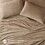 4 PCS King Micro Plush Sheet Set Taupe B035P319765
