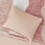 2 PCS Twin/Twin XL Ombre Shaggy Faux Fur Duvet Cover Set Blush Multi B035P319871