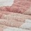 2 PCS Twin/Twin XL Ombre Shaggy Faux Fur Duvet Cover Set Blush Multi B035P319871