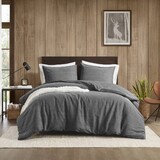 3PCS Full/Queen Twill Washed Duvet Set