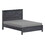 Yes4wood Albany Solid Wood Grey Bed, Modern Rustic Wooden Twin Size Bed Frame Box Spring Needed B03768225