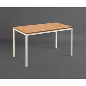 Harry Contemporary Wood and Metal Computer Desk in Oak B040S00015