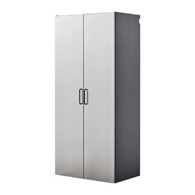 Astro Series 32 in. W x 79 in. H x 20 in. D Metal Wall Mounted Storage Cabinet B040S00129