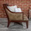 Leather Accent Chair B046104332