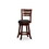 B04660686 Cherry+Fabric+24" Counter Stool - Charcoal Seat