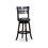 B04660691 Espresso+Fabric+30" Bar Stool - Charcoal Seat