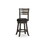 B04660698 Gray+Fabric+24" Counter Stool - Charcoal Seat
