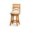 B04660717 Natural+Fabric+30" Bar Stool - Beige Seat